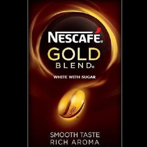 300 x 73mm Nescafe Gold Blend White Coffee With Sugar In-Cup