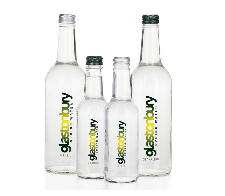 Glass Bottled Spring Water 300ml Glastonbury Spring Water